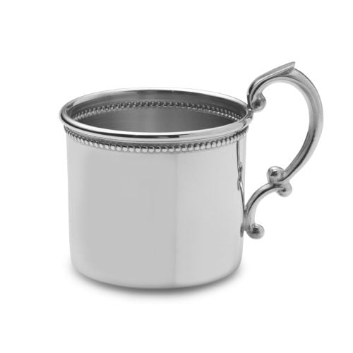 Empire Silver Beaded Baby Cup