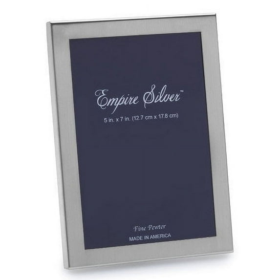 Empire Silver Border Pewter Frame, 8x10
