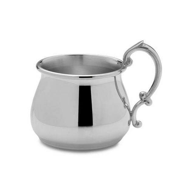 Empire Silver Pot Belly Baby Cup