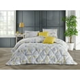 thumbnail image 1 of Istanbul Collection Handmade Comforter Set + Sheet Set - 9 Piece Set - Cotton Blend - Modern, Comforter, Matching Shams and Throw Pillows, 1 of 4