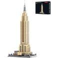 thumbnail image 1 of Empire State Architecture Model Building Block Set for Adults New York's World Famous Landmark Architectural Toys,1570 Pieces, 1 of 7