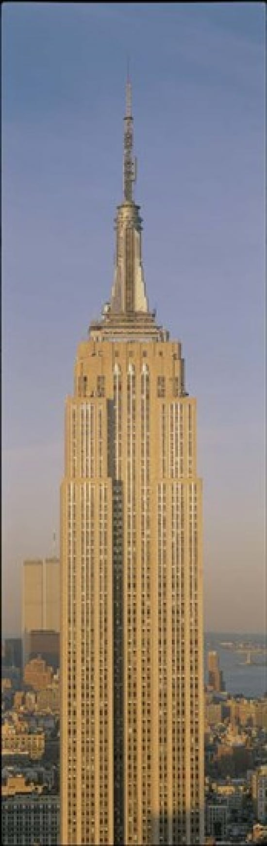 Empire State Building New York NY Canvas Art - Panoramic Images (12 x 38)