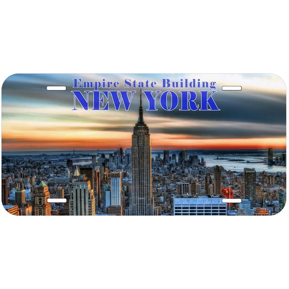 Empire State Building New York TAG01 Novelty Car Auto License Plate
