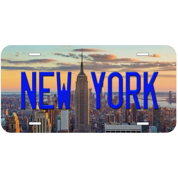 Empire State Building New York TAG02 Novelty Car Auto License Plate