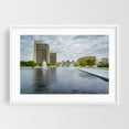 thumbnail image 1 of Empire State Plaza - Albany New York Photography White Framed Wall Art Print 16 x 24 inches, 1 of 3