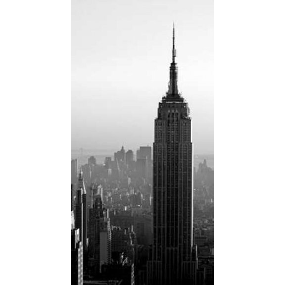 Empire State Poster Print by PhotoINC Studio (24 x 48)