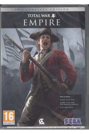Empire Total War The Complete Edition w/ The Warpath Campaign and All Unit Packs