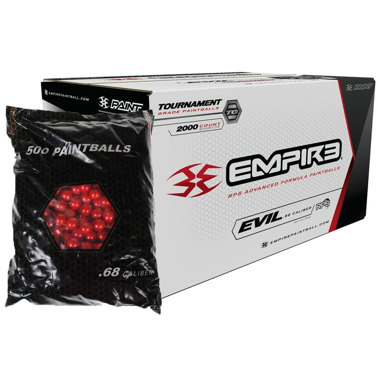 Empire Ultra Evil 500 Round Paintballs Pink Fill Caliber, 41 OFF