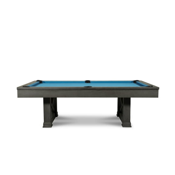 Empire USA - Agriturismo Slate Pool Table W/Premium Billiard Accessories (8FT, Charcoal)