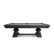 Empire USA Nixon Billiards Birdy Slate Pool Table with Premium Billiard Accessories, Grayson Gray, 8 ft