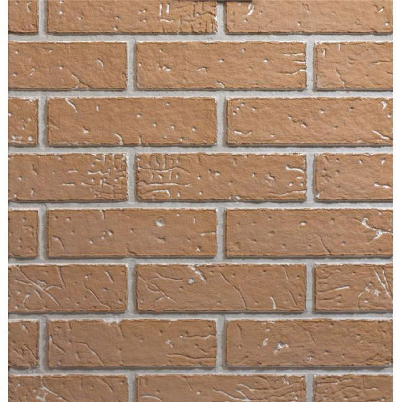 Empire VBP36T2H Herringbone Brick Panel Ceramic Liner for Fireplace