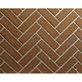 thumbnail image 1 of Empire VBP36T2H Herringbone Brick Panel Ceramic Liner for Fireplace, 1 of 1