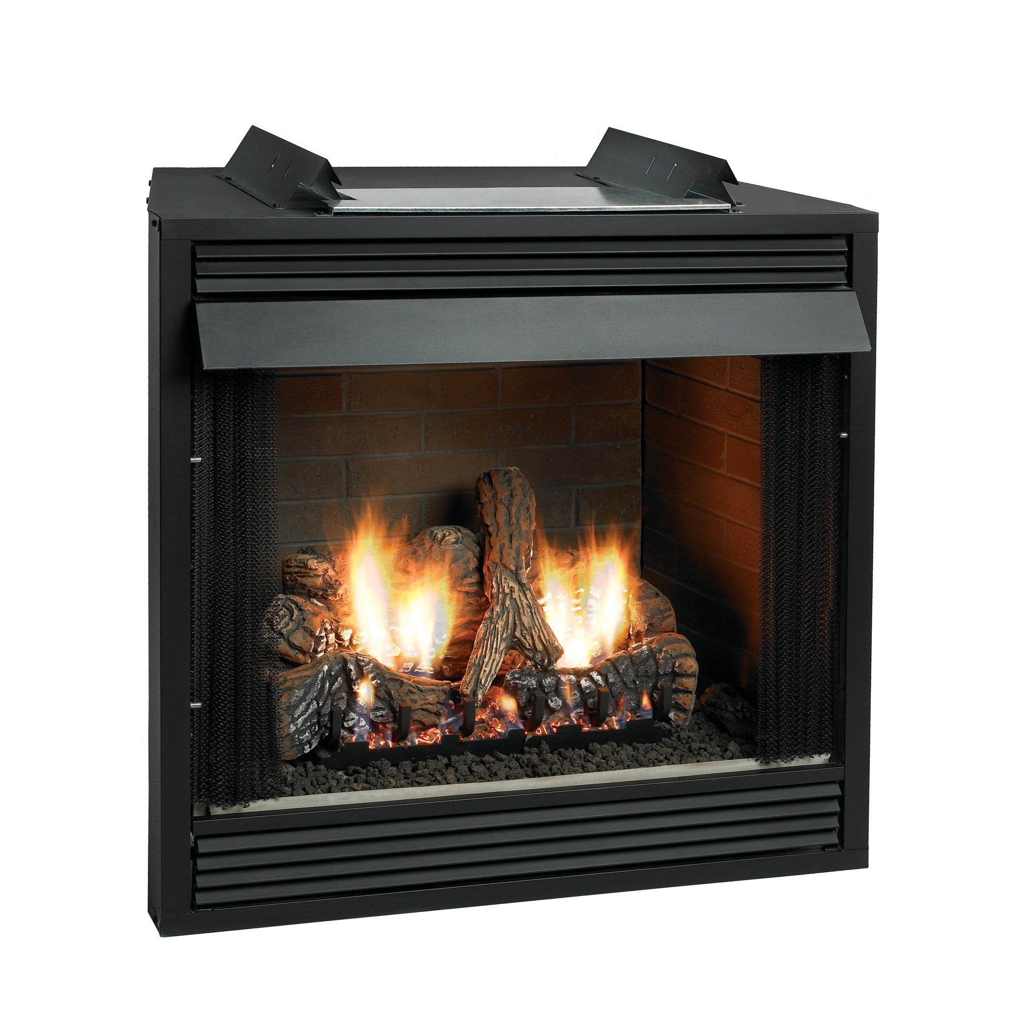 FMI B42I 42'' Stacked Brick Refractory Liner- Insulation Wood Fireplace, 1  - Foods Co.