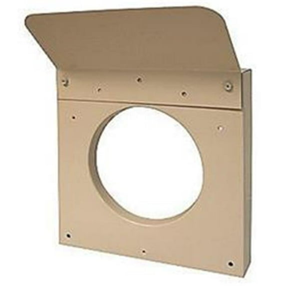 Empire VSK2 Slim-Line Vent Kit for Vinyl Siding Horizontal with Outside Wall Plate & Vent Shield for DV25-35, DVC35-55