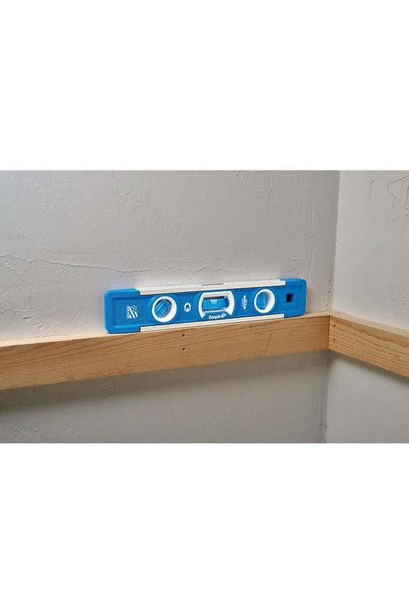 Empire em81 Series True Blue Torpedo Level 9" Long Aluminum Tri-Vial EM819