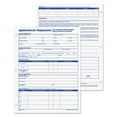 thumbnail image 1 of Employee Application Form, 8.38 X 11, 1/page, 50 Forms/pad, 2 Pads/pack | Bundle of 10 Packs, 1 of 2