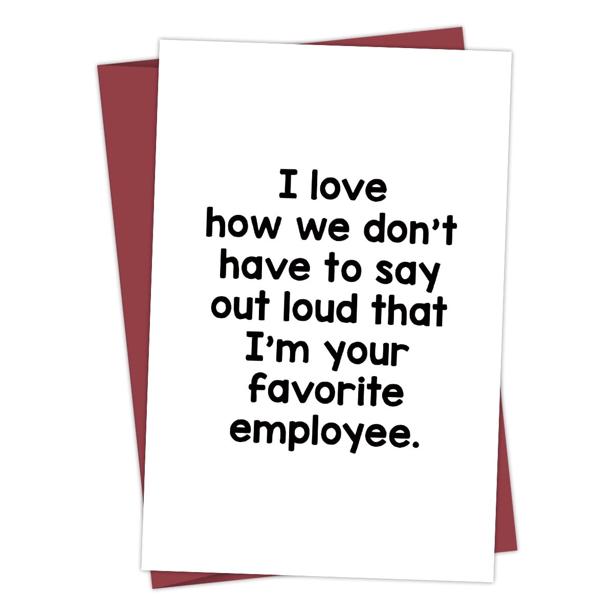 Employee Appreciation Card – 