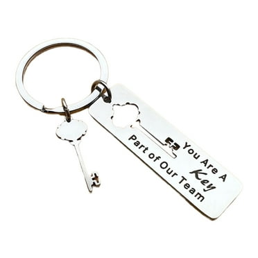 Employee Appreciation Keychain Pendent Keychains Women Keyrings for Party Daily