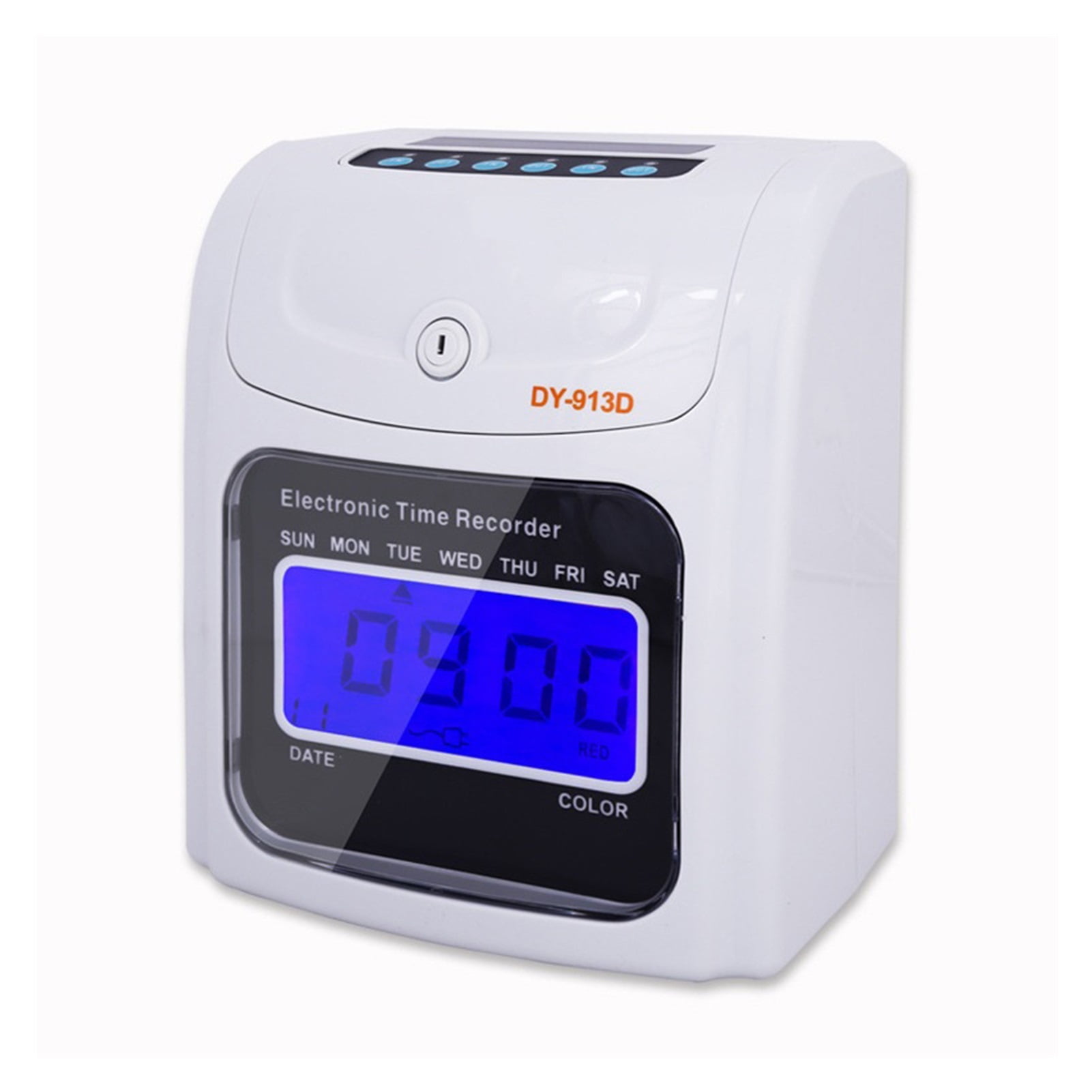 Employee Time Clock 913D Punch Card Machine English Key Attendance ...