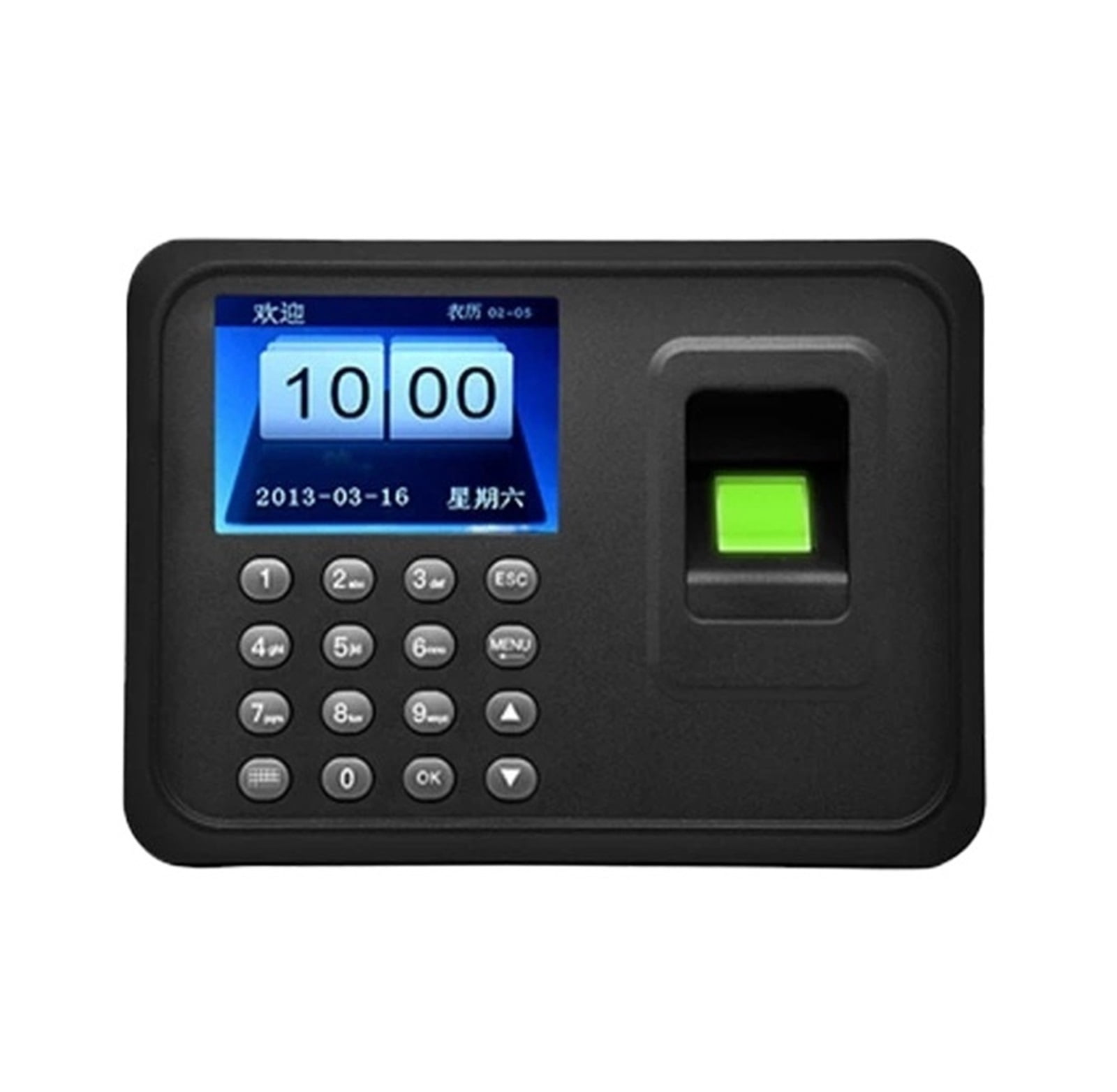 Employee work equipment Biometric fingerprint attendance machine ...