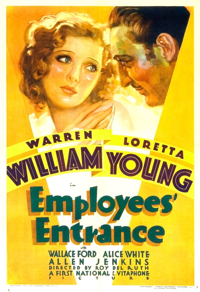 Employees Entrance Canvas Art - (11 x 17)