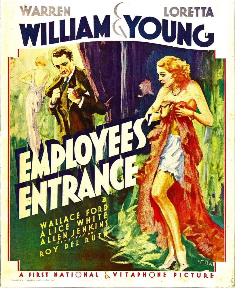 Employees Entrance Canvas Art - (24 x 36)