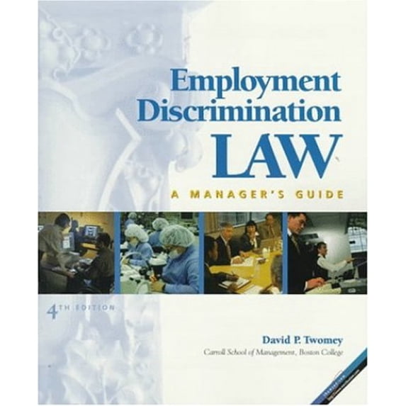 Pre-Owned Pre-Owned Employment Discrimination Law: A Manager's Guide Paperback