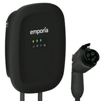 Emporia 48 Amp Level 2 Electric Vehicle Charging Station with 24’ Cable and Wi-Fi