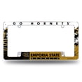 thumbnail image 1 of Emporia State Hornets Primary 12" x 6" Chrome All Over Automotive License Plate Frame for Car/Truck/SUV, 1 of 8
