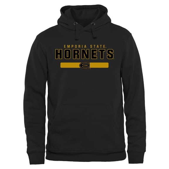 Emporia State Hornets Team Strong Pullover Hoodie - Black
