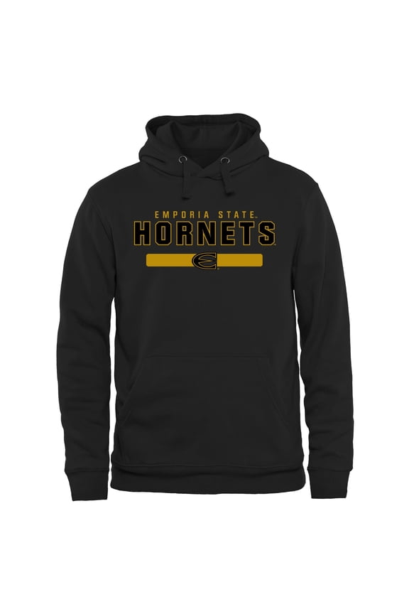 Emporia State Hornets Team Strong Pullover Hoodie - Black