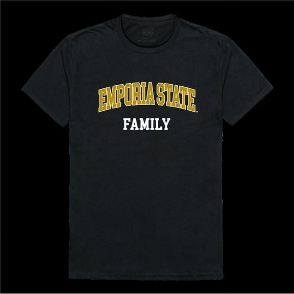 Emporia State University Hornets Family T-Shirt, Black - 2XL
