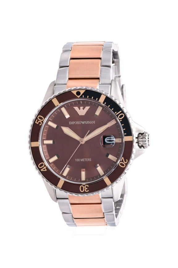 Emporio Armani Two-Tone Mens Watch