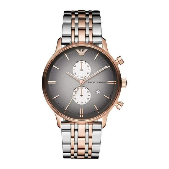 Emporio Armani AR1721 Gianni Classic Rose Gold Mens Watch