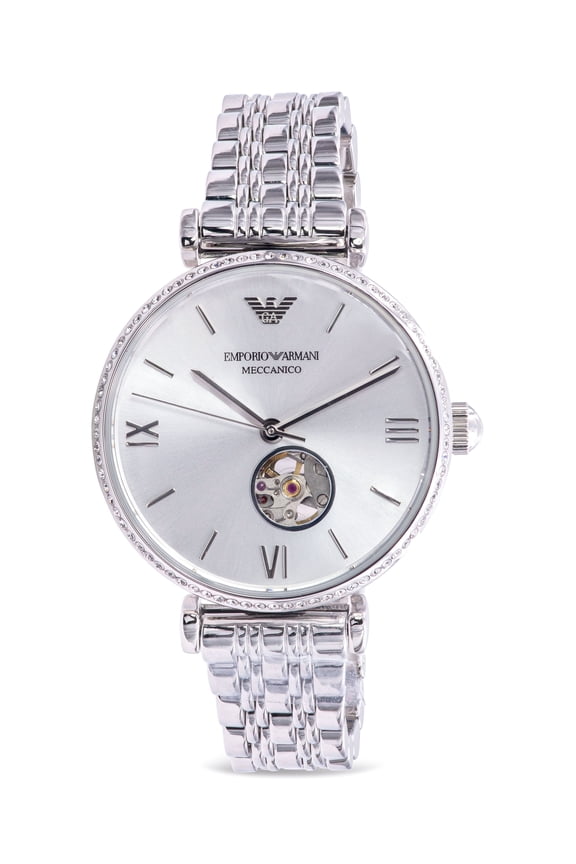 Emporio Armani Automatic Crystal Dial Ladies Watch AR60022