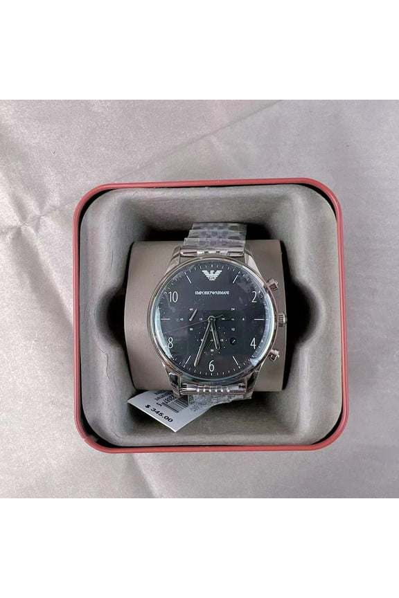 Beta Chronograph Black Dial Men's Watch AR1863