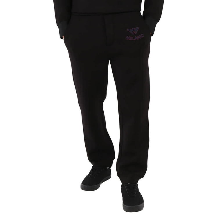 Armani jeans logo jogging bottoms online