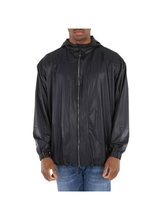 Mens black best sale armani coat