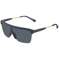 thumbnail image 1 of EMPORIO ARMANI EA 4146 575487 Sunglasses Matte Blue Frame Grey Lenses 36mm, 1 of 3