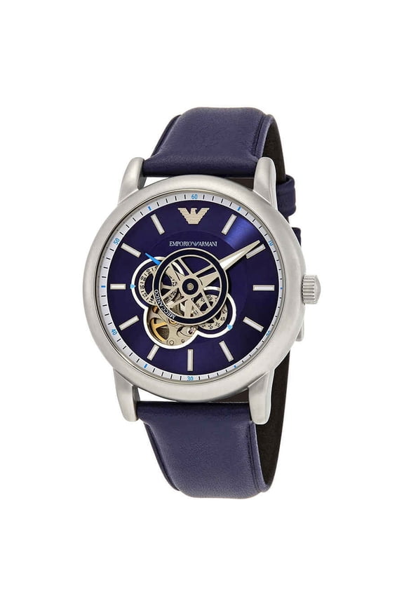 Emporio Armani Chronograph Automatic Blue Dial Men's Watch AR60011