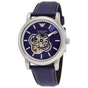 Emporio Armani Chronograph Automatic Blue Dial Mens Watch AR60011