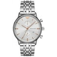 thumbnail image 1 of Emporio Armani Chronograph Date Rose Gold Silver Steel Men's Watch AR1933, 1 of 2