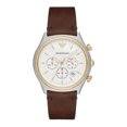 thumbnail image 1 of Emporio Armani Chronograph Quartz White Dial Brown Leather Men's Watch AR11033, 1 of 2