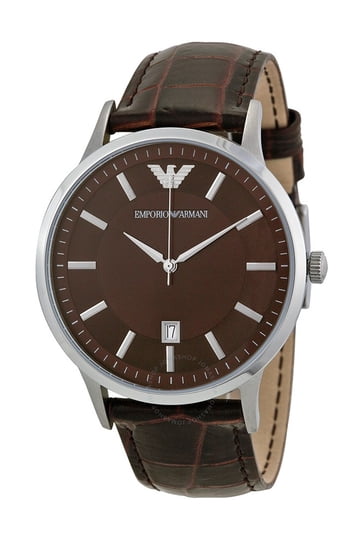 EMPORIO ARMANI LADIE\'S CLASSIC BROWN DRESS WATCH AR0693 Amazon.com: Emporio Armani Women main image 2