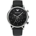 thumbnail image 1 of Emporio Armani Classic Leather Chronograph Mens Watch AR1828, 1 of 9
