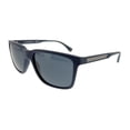 thumbnail image 1 of Emporio Armani Dark Blue Rectangular Men's Sunglasses EA4047 508880 56, 1 of 4