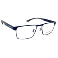 thumbnail image 1 of Emporio Armani Demo Rectangular Men's Eyeglasses EA1124 3250 55, 1 of 3
