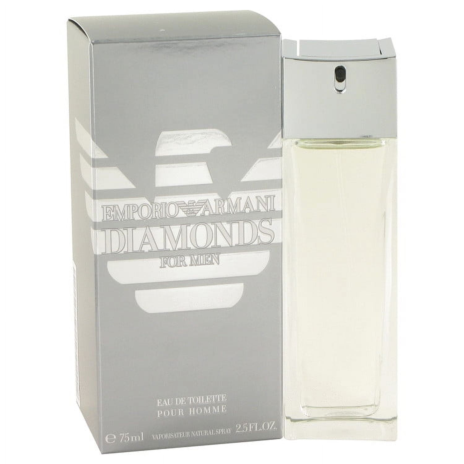 Emporio Armani Diamonds Men's EDT Spray, 2.5 oz, Woody