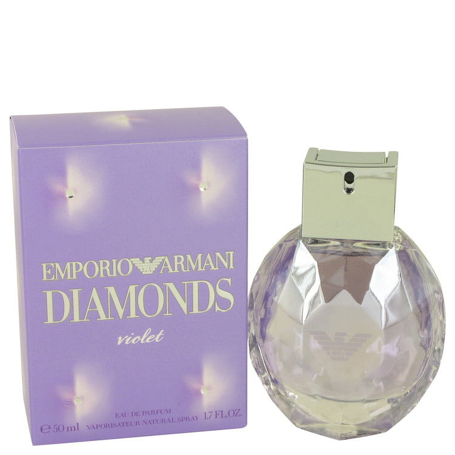 Emporio Armani Diamonds Violet by Giorgio Armani Eau De Parfum Spray 1.7  oz-50 ml-Women