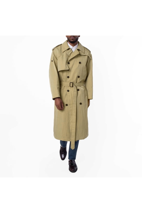 Double-Breasted Trench Coat, Brand Size 48 (US Size 38)